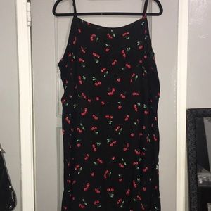 Black Cherry Skater Dress